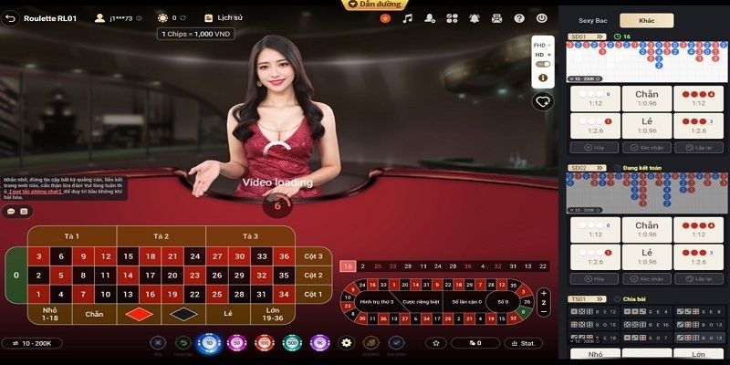 Hướng dẫn cách chơi Roulette tại Xin88 cho hội viên 