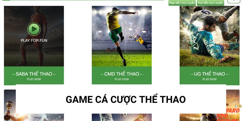 Game cá cược thể thao